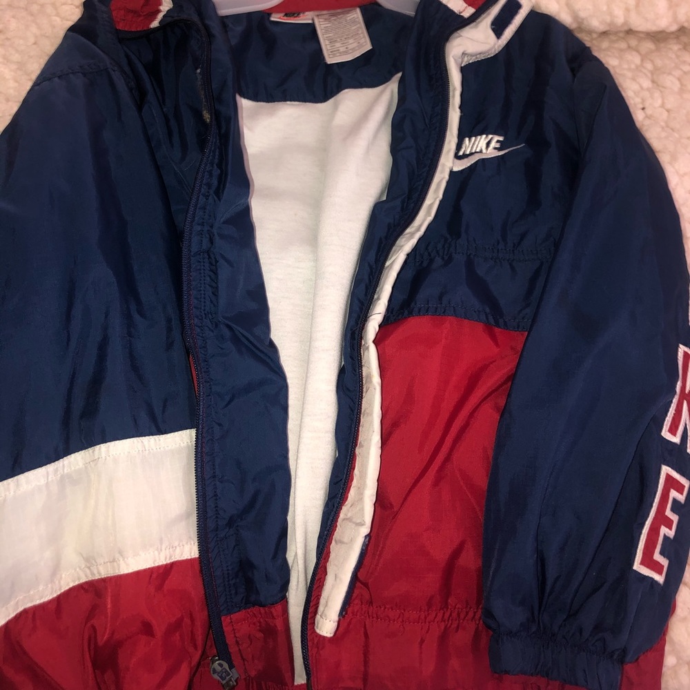 Vintage Nike red and blue jacket